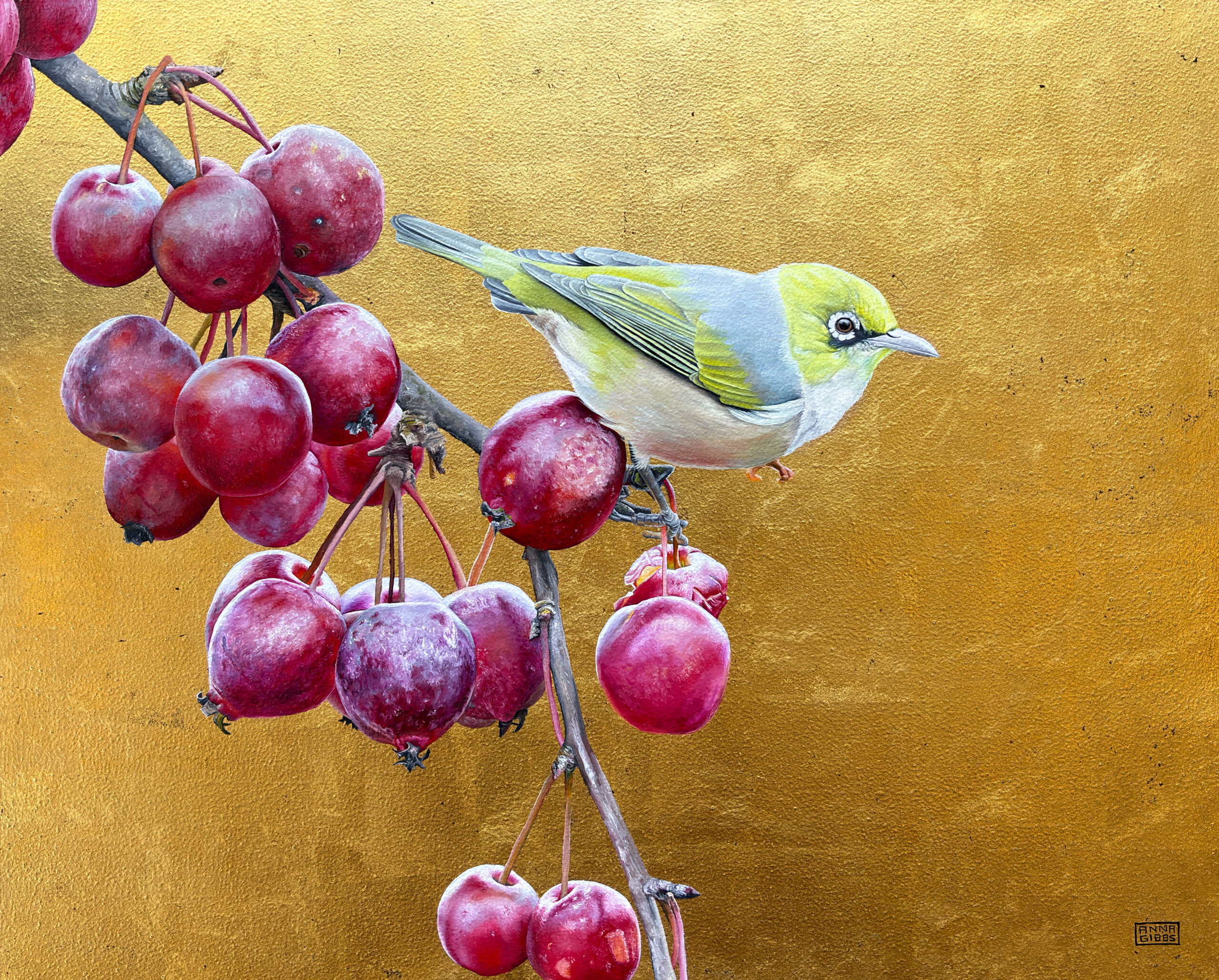 Tauhou's Delight in the Apple Tree (1)